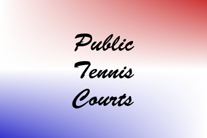 Public Tennis Courts Image