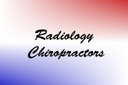 Radiology Chiropractors Image