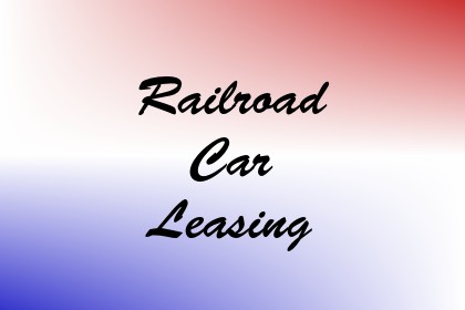 Railroad Car Leasing Image