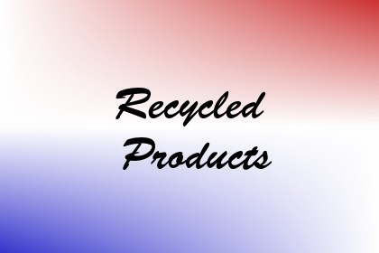 Recycled Products Image