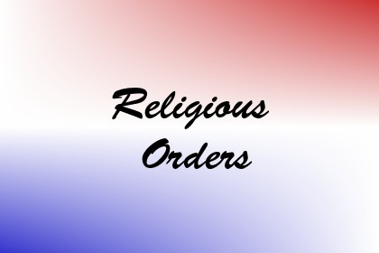 Religious Orders Image