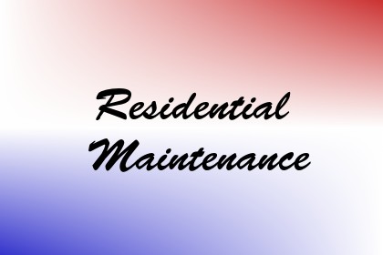 Residential Maintenance Image