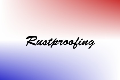 Rustproofing Image