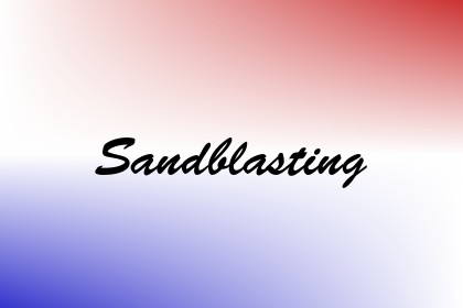 Sandblasting Image