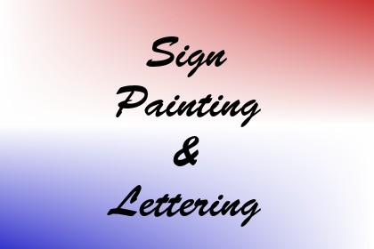 Sign Painting & Lettering Image