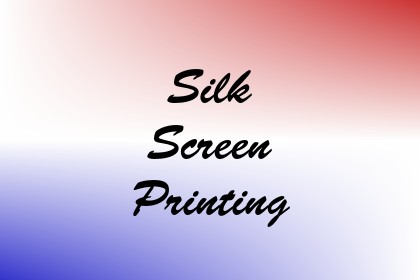 Silk Screen Printing Image
