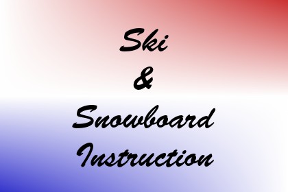 Ski & Snowboard Instruction Image