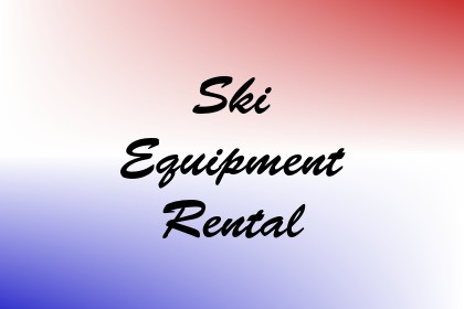 Ski Equipment Rental Image