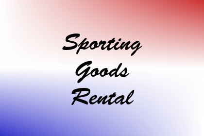 Sporting Goods Rental Image