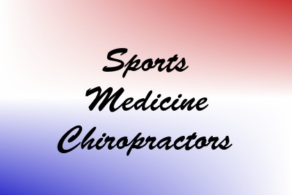 Sports Medicine Chiropractors Image