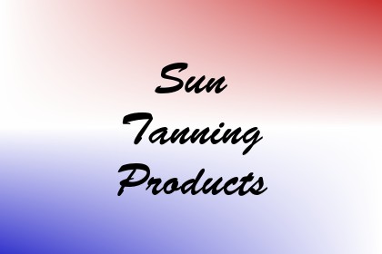 Sun Tanning Products Image