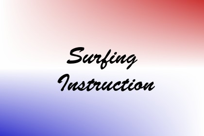 Surfing Instruction Image