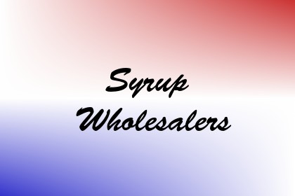 Syrup Wholesalers Image