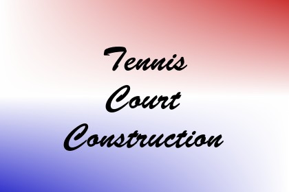 Tennis Court Construction Image