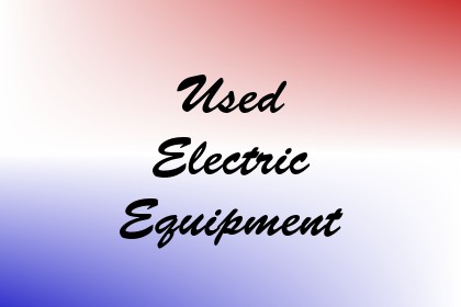 Used Electric Equipment Image