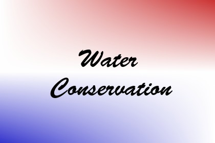 Water Conservation Image