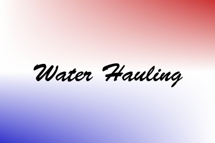 Water Hauling Image