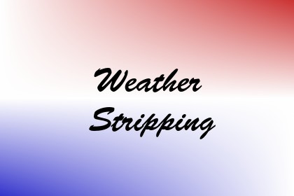 Weather Stripping Image