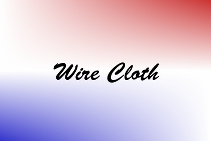 Wire Cloth Image