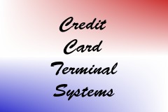 Credit Card Terminal Systems