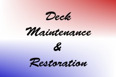 Deck Maintenance & Restoration