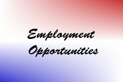 Employment Opportunities