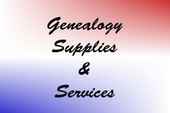 Genealogy Supplies & Services