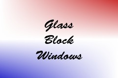 Glass Block Windows