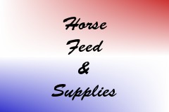 Horse Feed & Supplies