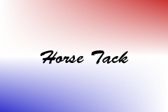 Horse Tack