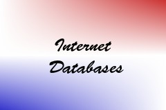 Internet Databases