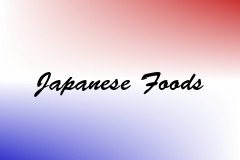 Japanese Foods