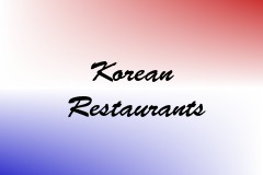 Korean Restaurants