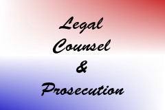 Legal Counsel & Prosecution