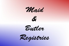 Maid & Butler Registries