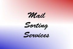 Mail Sorting Services