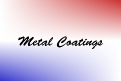 Metal Coatings