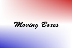 Moving Boxes