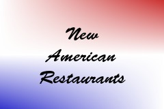 New American Restaurants