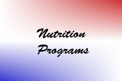 Nutrition Programs