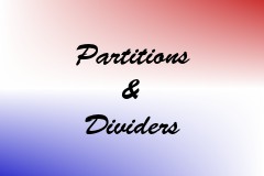 Partitions & Dividers