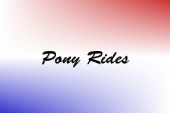 Pony Rides