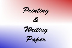 Printing & Writing Paper