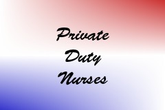 Private Duty Nurses