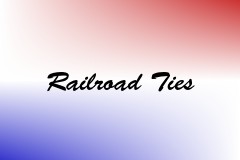 Railroad Ties