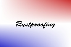 Rustproofing