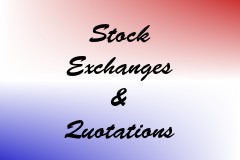 Stock Exchanges & Quotations