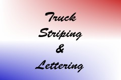 Truck Striping & Lettering