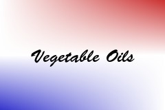 Vegetable Oils