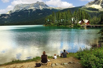 a family lake resort